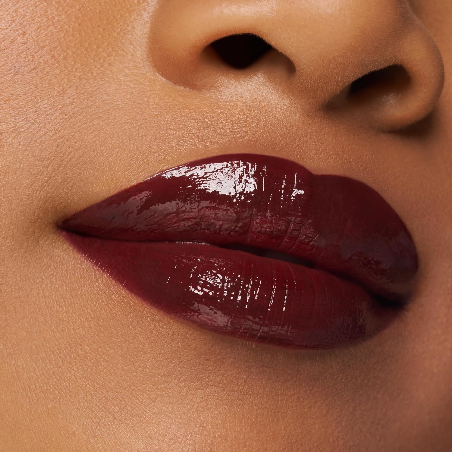 essence hydra kiss lip ink lipstick, no. 05, brown, long-lasting, colouring effect, natural, shiny, vegan, no parabens, no microplastic particles, nanoparticles free, pack of 1 (4 ml) - View 4 of 6