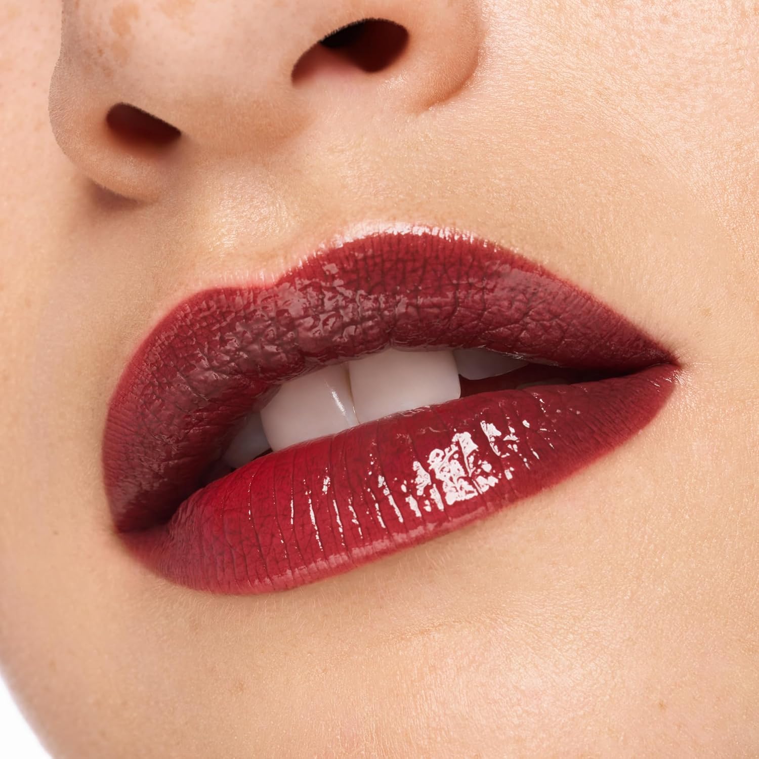 essence hydra kiss lip ink lipstick, no. 05, brown, long-lasting, colouring effect, natural, shiny, vegan, no parabens, no microplastic particles, nanoparticles free, pack of 1 (4 ml) - View 5 of 6