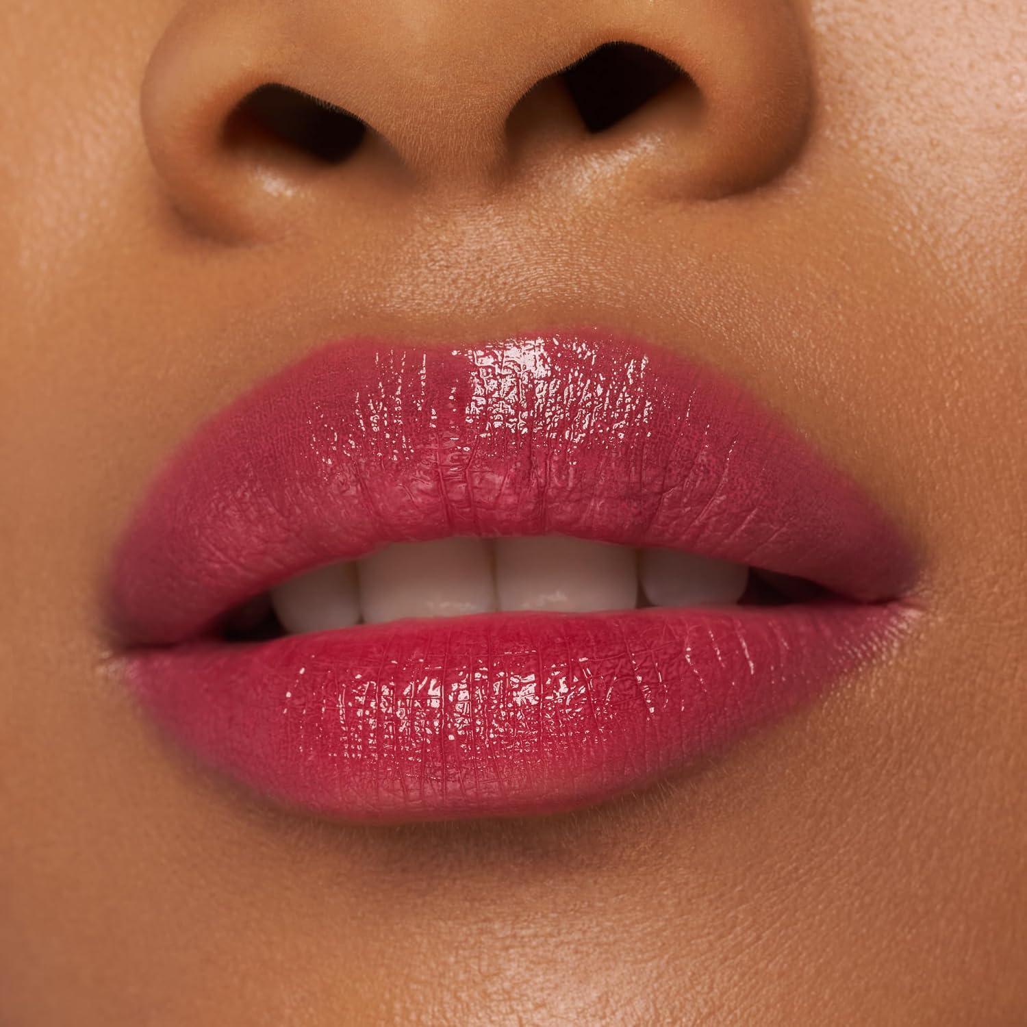 essence hydra kiss lip ink lipstick, no. 08, red, long-lasting, colouring effect, natural, shiny, vegan, no parabens, no microplastic particles, nanoparticles free, pack of 1 (4 ml) - View 4 of 6