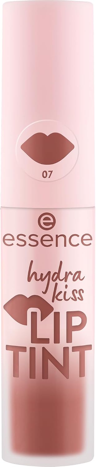 essence hydra kiss lip ink lipstick, no. 07, red, long-lasting, colouring effect, natural, shiny, vegan, no parabens, no microplastic particles, nanoparticles free, pack of 1 (4 ml) - View 6 of 6