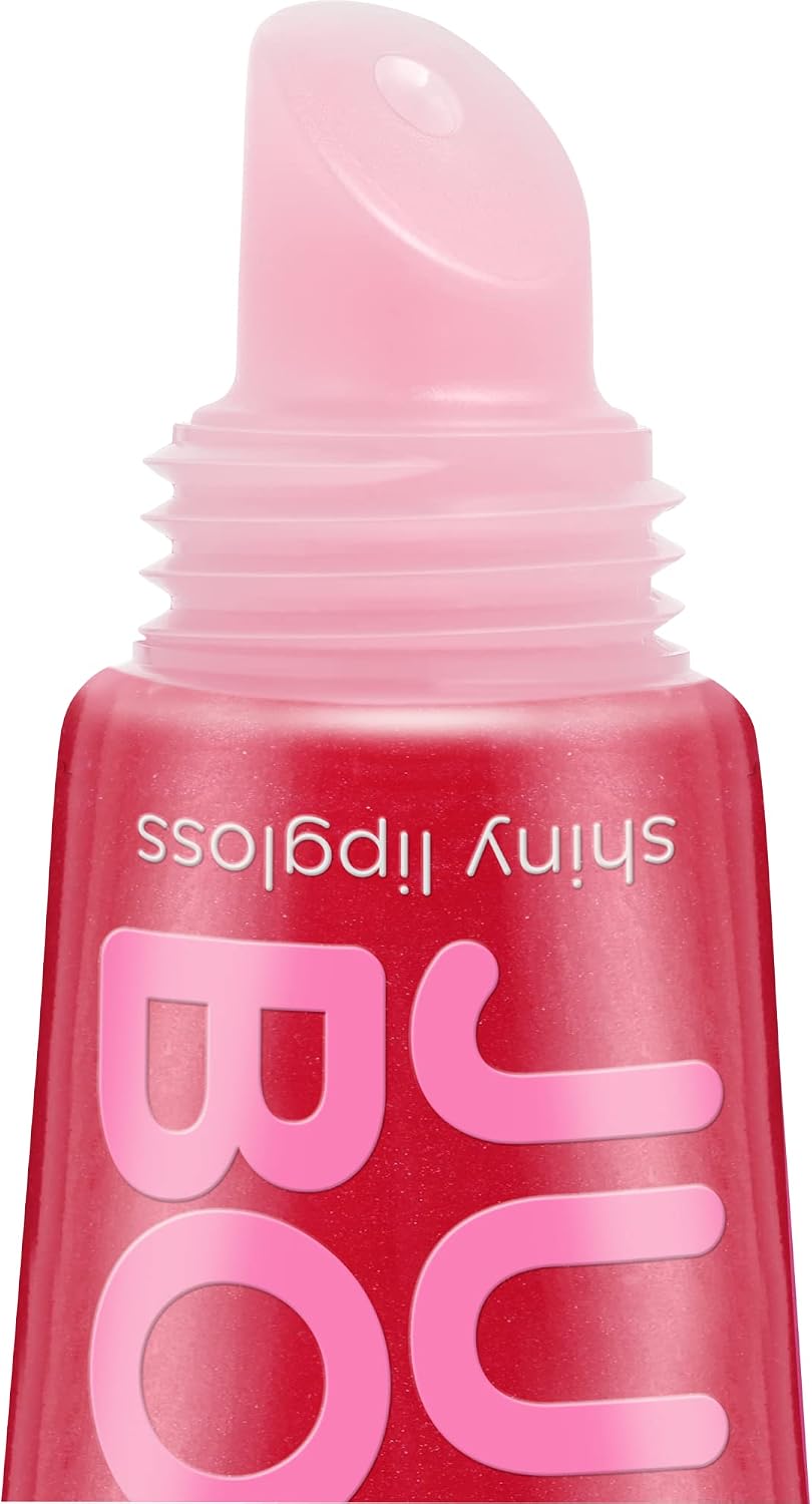 essence Juicy Bomb Shiny Lip Gloss No. 104, Red, Glossy, Radiant Fresh, Shimmering, Vegan, Alcohol-Free, Paraben-Free, No Microplastic Particles, Pack of 10 ml - View 3 of 5