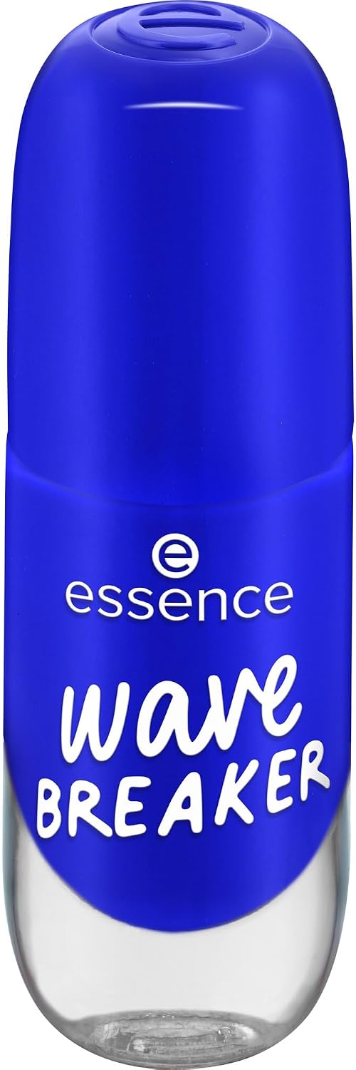 Essence Cosmetics Gel Nail Colour, Nail Polish, Blue, Long-Lasting, Express Result, Quick-Drying, Shiny, Colour-Intensive, Vegan, No Microplastic Particles, No Perfume, No Parabens, Pack of 1 (8 ml) - View 4 of 4