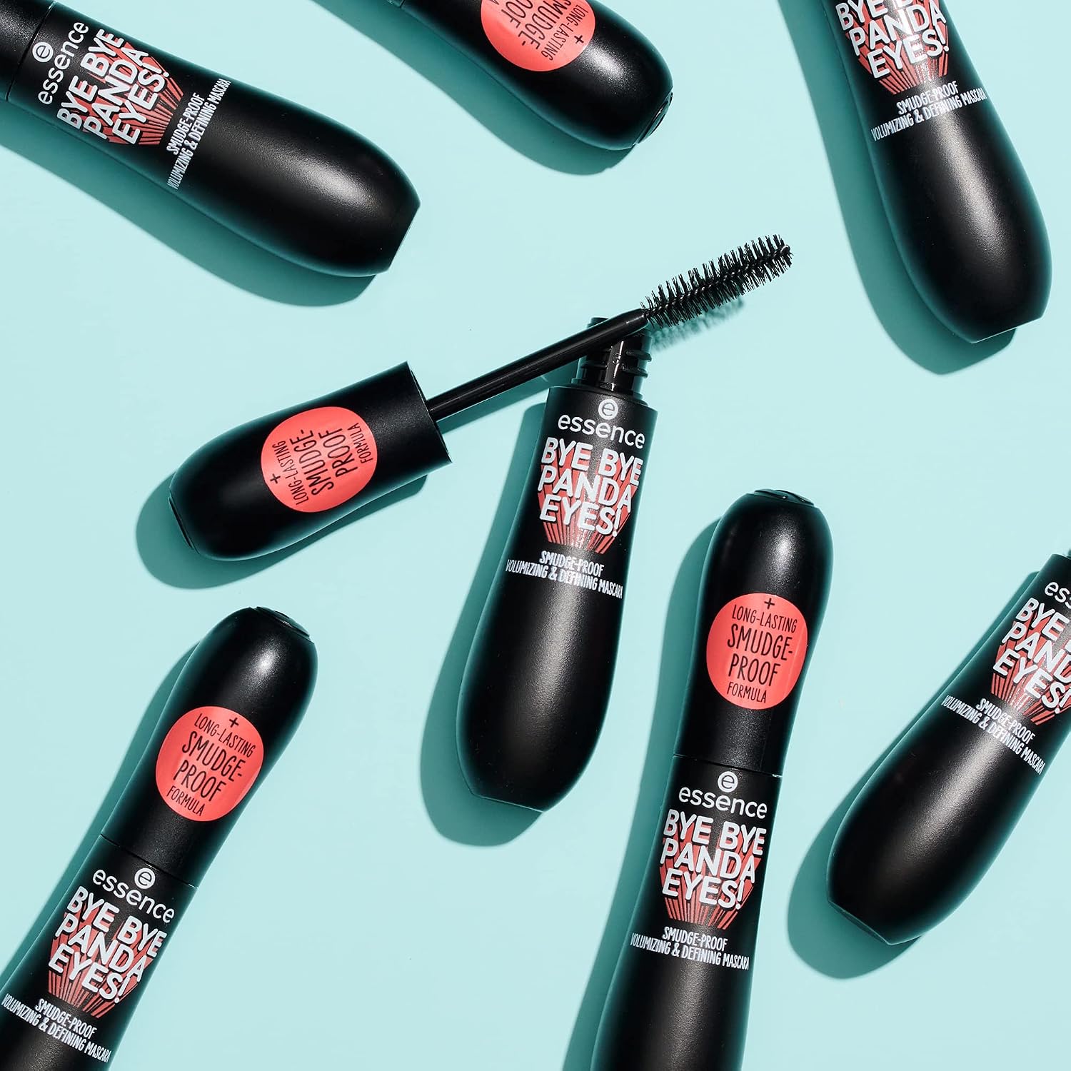 Essence Bye Bye Panda Eyes! Smudge-Proof Volumizing And Defining Mascara, 01 Black - View 2 of 6