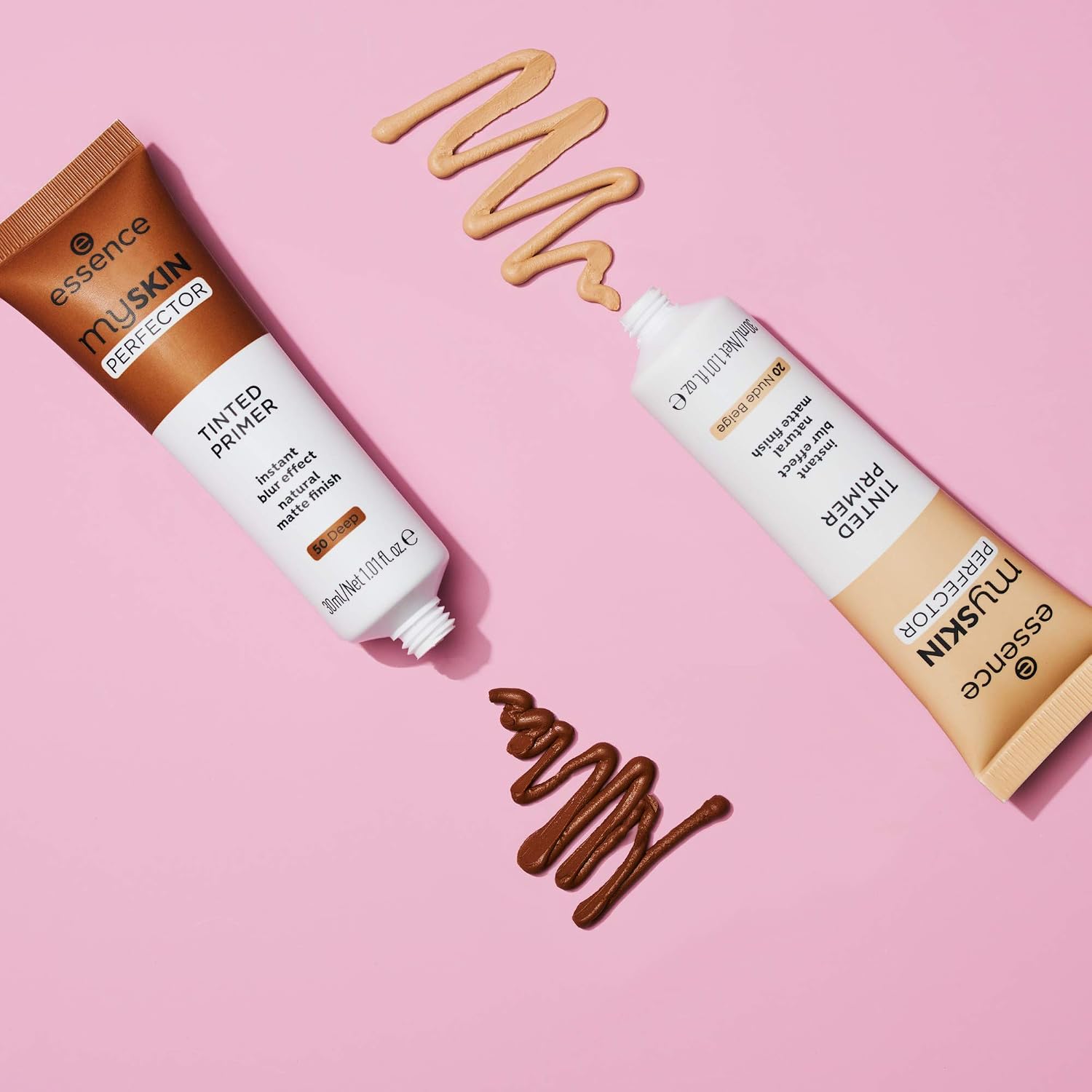 Essence | My Skin Perfector Tinted Primer Instant Blur Effect & Natural Matte Finish Vegan, Paraben Free, Oil Free Cruelty (05 Fair Neutral) - View 2 of 3