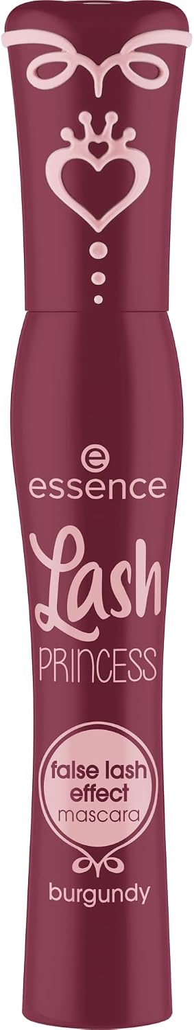 essence Lash Princess False Lash Effect Mascara Burgundy, Red, Volumizing, False Eyelash Effect, Defining, Vegan, No Microplastic Particles, Nanoparticles Free, No Perfume, Pack of 12 ml - View 6 of 6