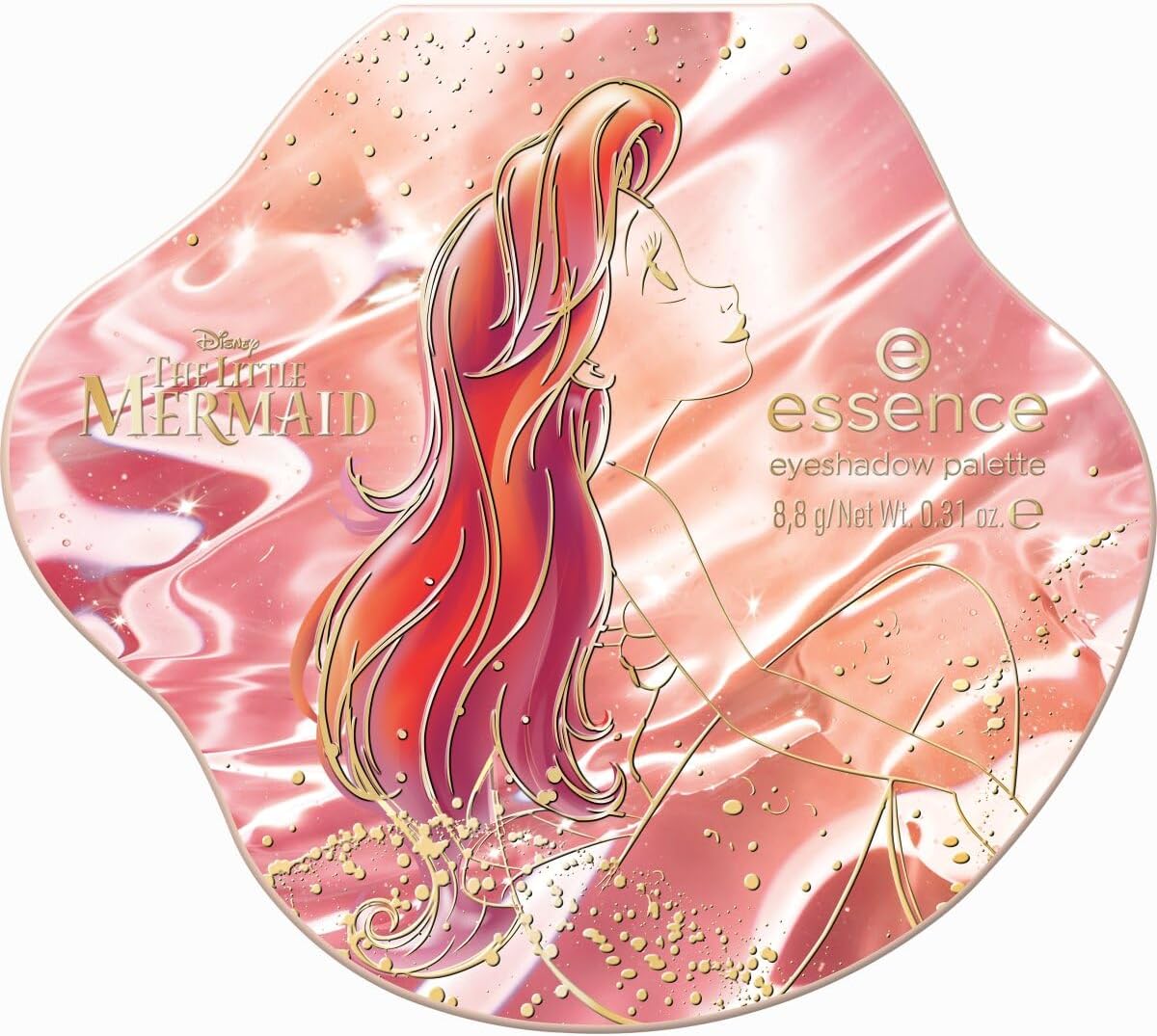 essence Disney THE LITTLE MERMAID eyeshadow palette, longlasting, highly pigmented, instant result, shimmery, metallic (8.8g) - View 6 of 6