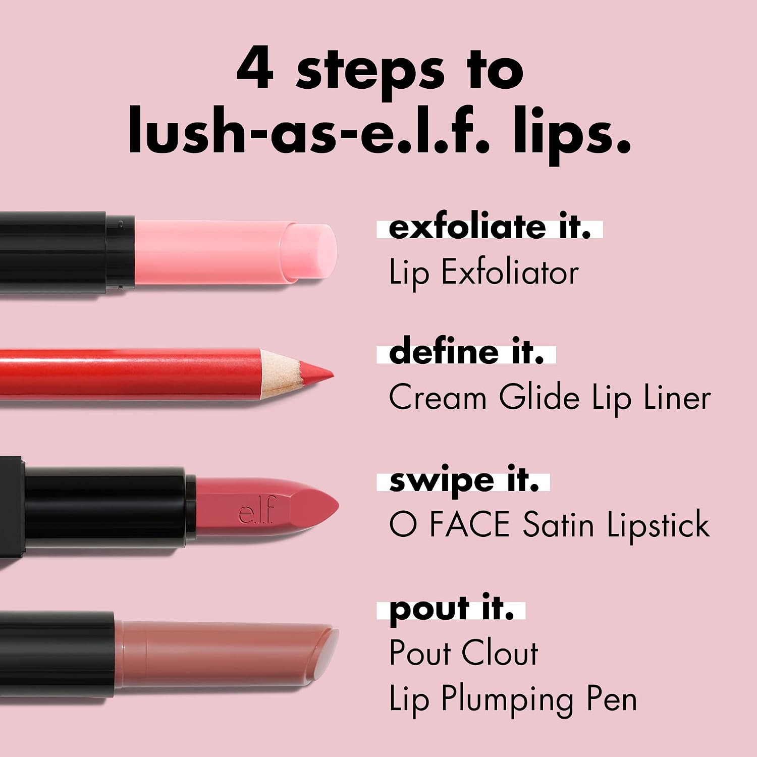 e.l.f. Cream Glide Lip Liner, Lip Shaping & Modeling, Highly Pigmented Pen, Semi-Matte Finish, Vegan & Cruelty Free, Dark Cocoa - View 3 of 7