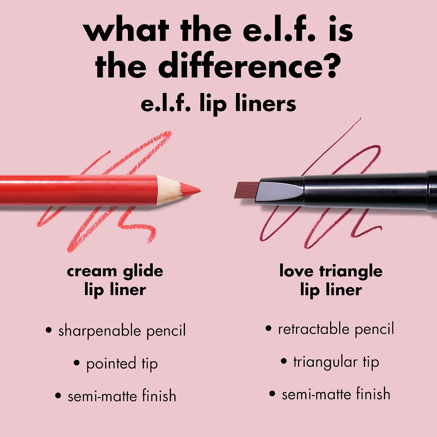 e.l.f. Cream Glide Lip Liner, Lip Shaping & Modeling, Highly Pigmented Pen, Semi-Matte Finish, Vegan & Cruelty Free, Dark Cocoa - View 4 of 7