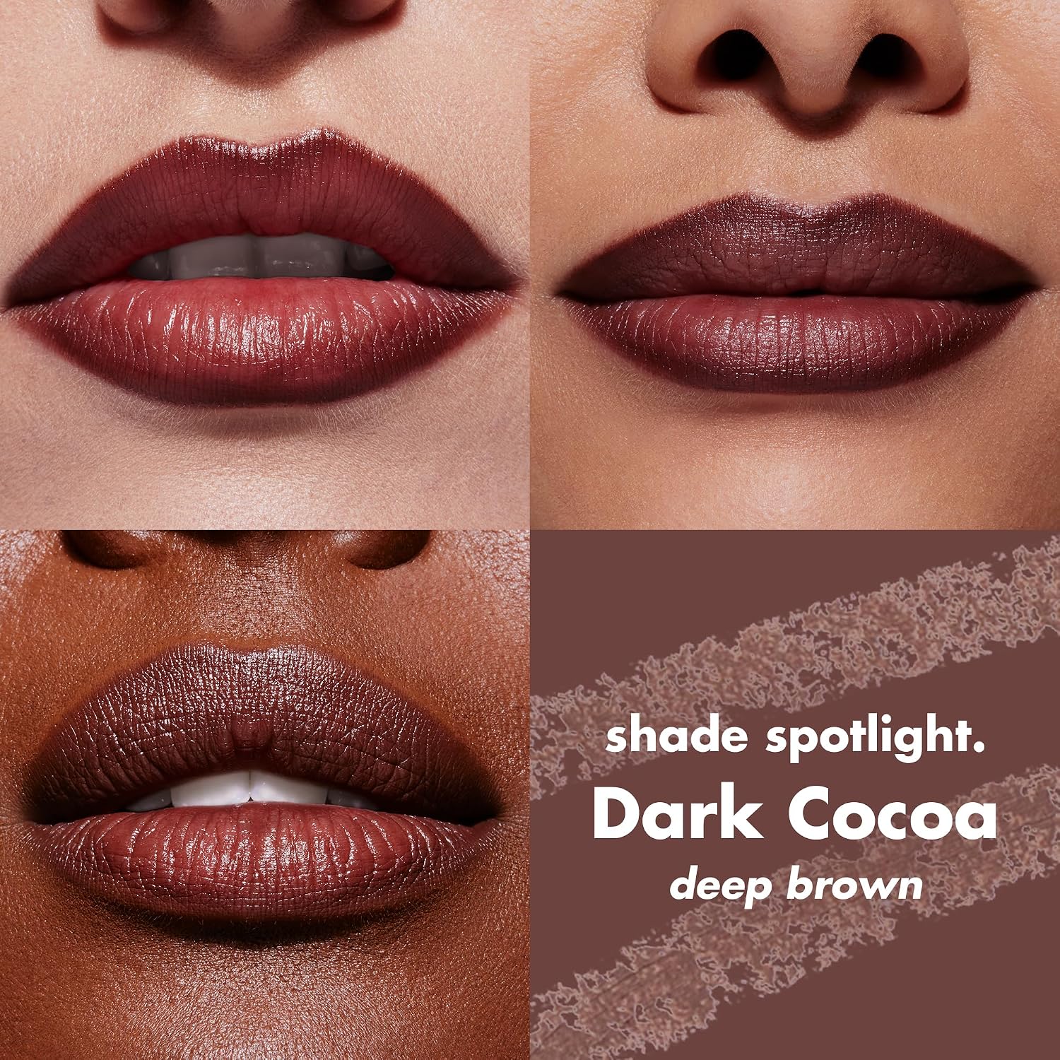e.l.f. Cream Glide Lip Liner, Lip Shaping & Modeling, Highly Pigmented Pen, Semi-Matte Finish, Vegan & Cruelty Free, Dark Cocoa - View 7 of 7