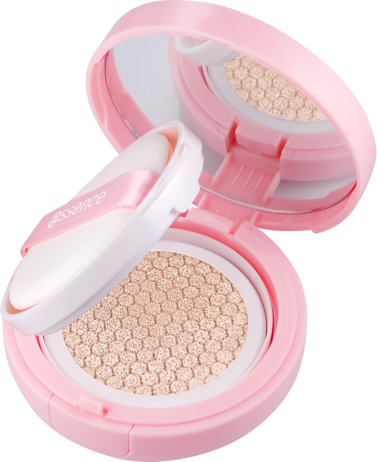 Essence Cosmetics Brighten Up! Cushion Foundation Foundation, Long-Lasting, Brightening, Natural (12 g) - View 5 of 5