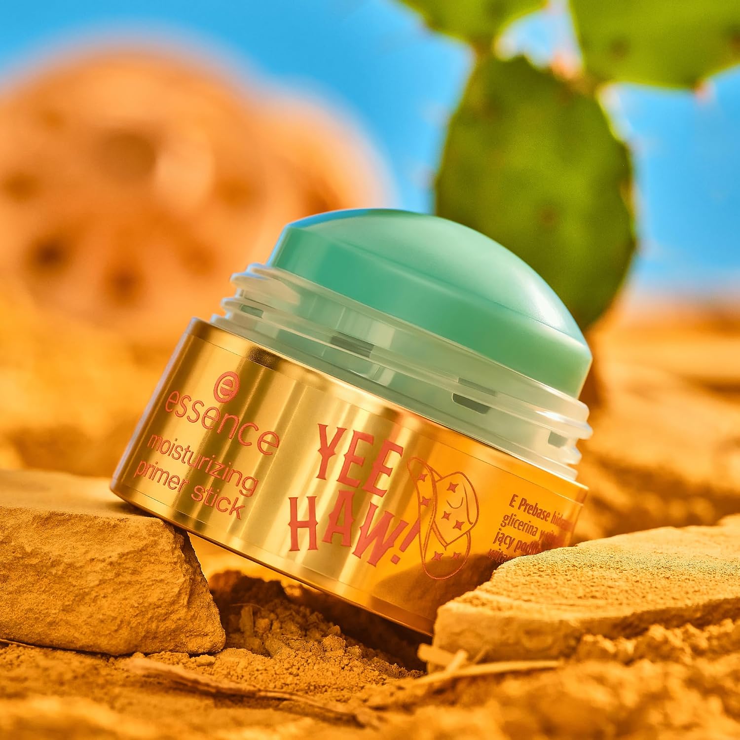 essence YEE HAW! moisturizing primer stick, moisturizing/hydrating, longlasting (10.2g) - View 3 of 4