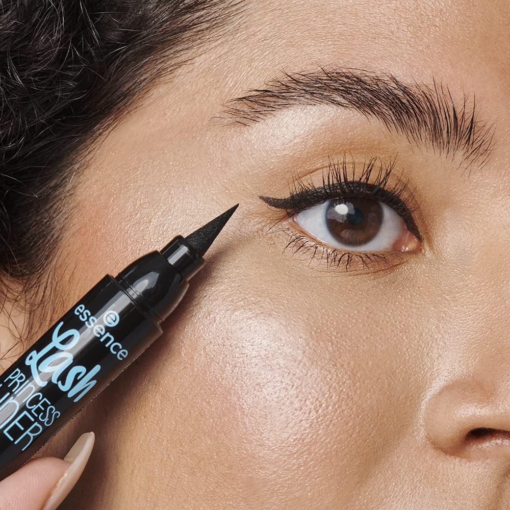 Essence Lash Princess Liner Black Waterproof Eyeliner, Eye Liner, Black, Instant Result, Long-Lasting, Intense, Waterproof, Vegan, Perfume Free (3 Ml) - View 5 of 6
