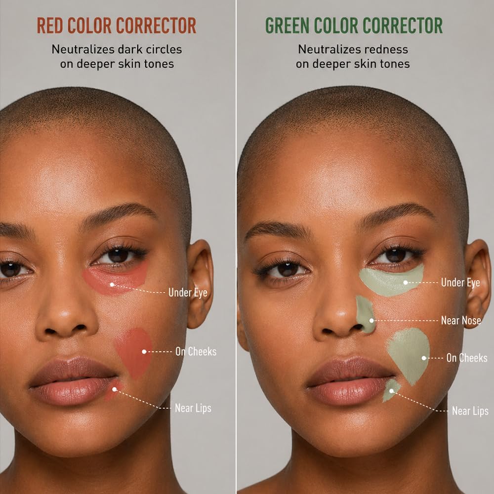 Character Block Out Concealer | Full Coverage | Lightweight & Long-Lasting | Smooth Blendable Texture | Covers Blemishes & Dark Circles | Hide Away (Camouflage) - View 4 of 5