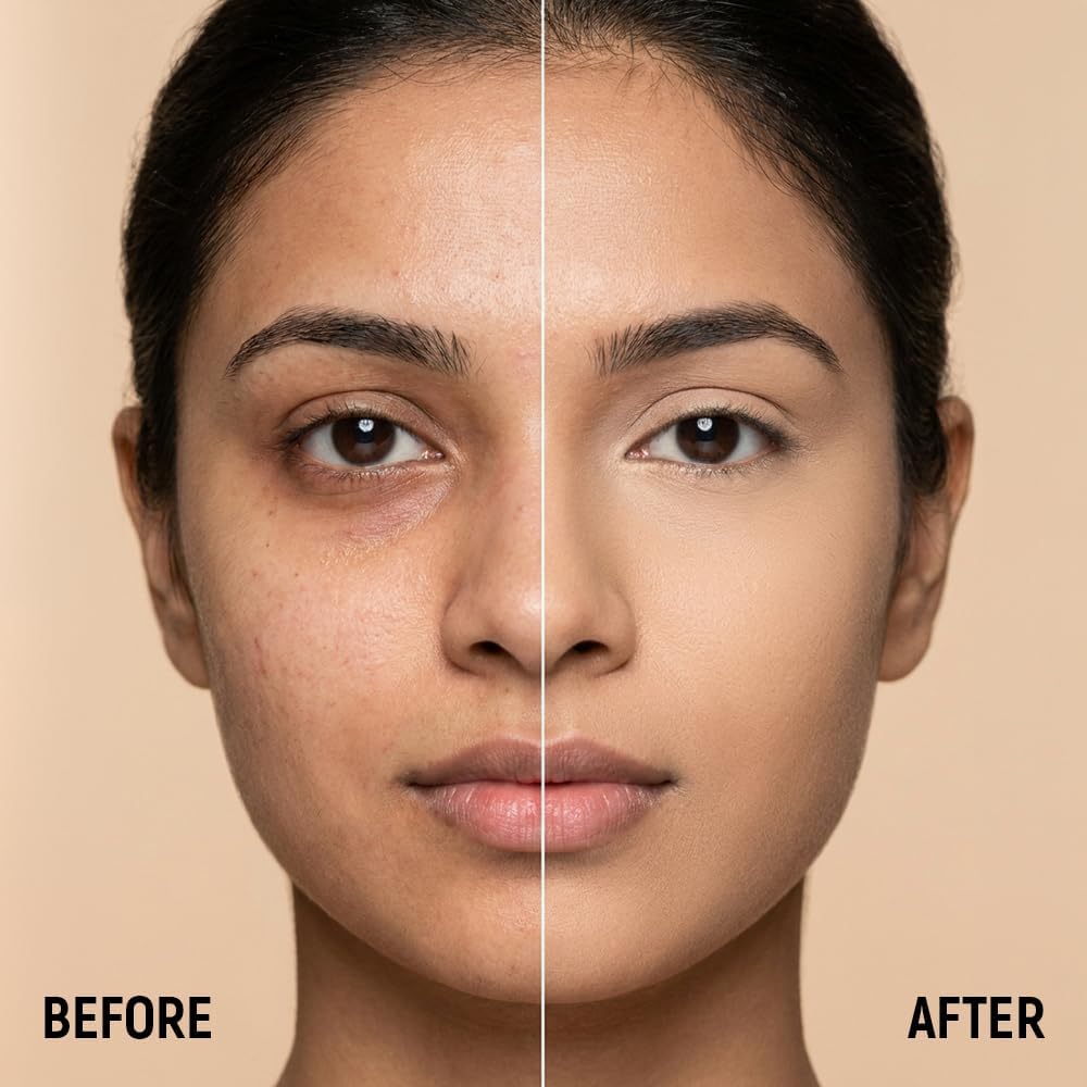 Character Block Out Concealer | Full Coverage | Lightweight & Long-Lasting | Smooth Blendable Texture | Covers Blemishes & Dark Circles | Hide Away (Chantilly) - View 4 of 6