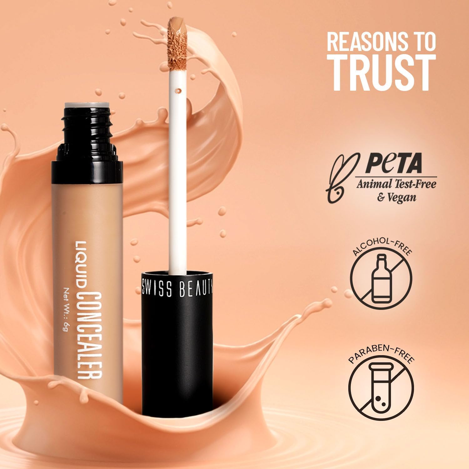 Swiss Beauty Professional liquid concealer (04) - View 2 of 8