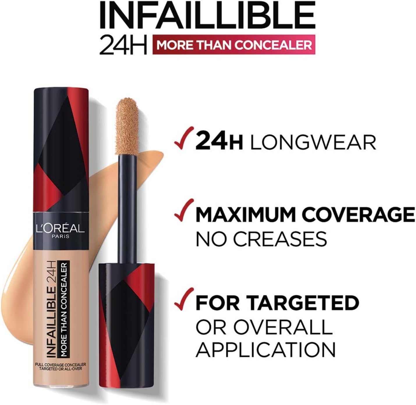 L’Oréal Paris INFAILLIBLE more than concealer #328,5-creme 11 ml - View 3 of 6
