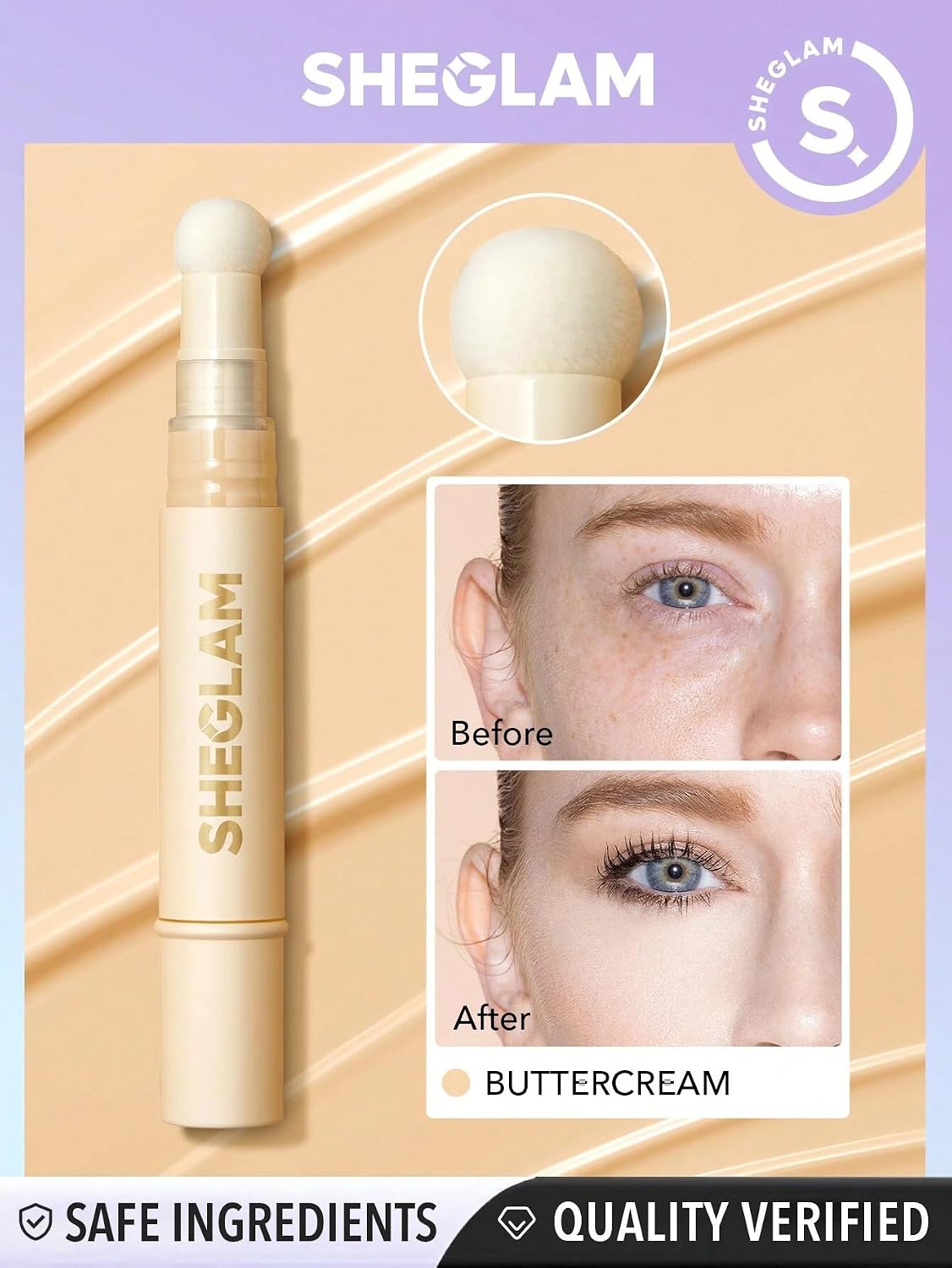 Sheglam Complexion Boost Concealer-Buttercream - View 6 of 6