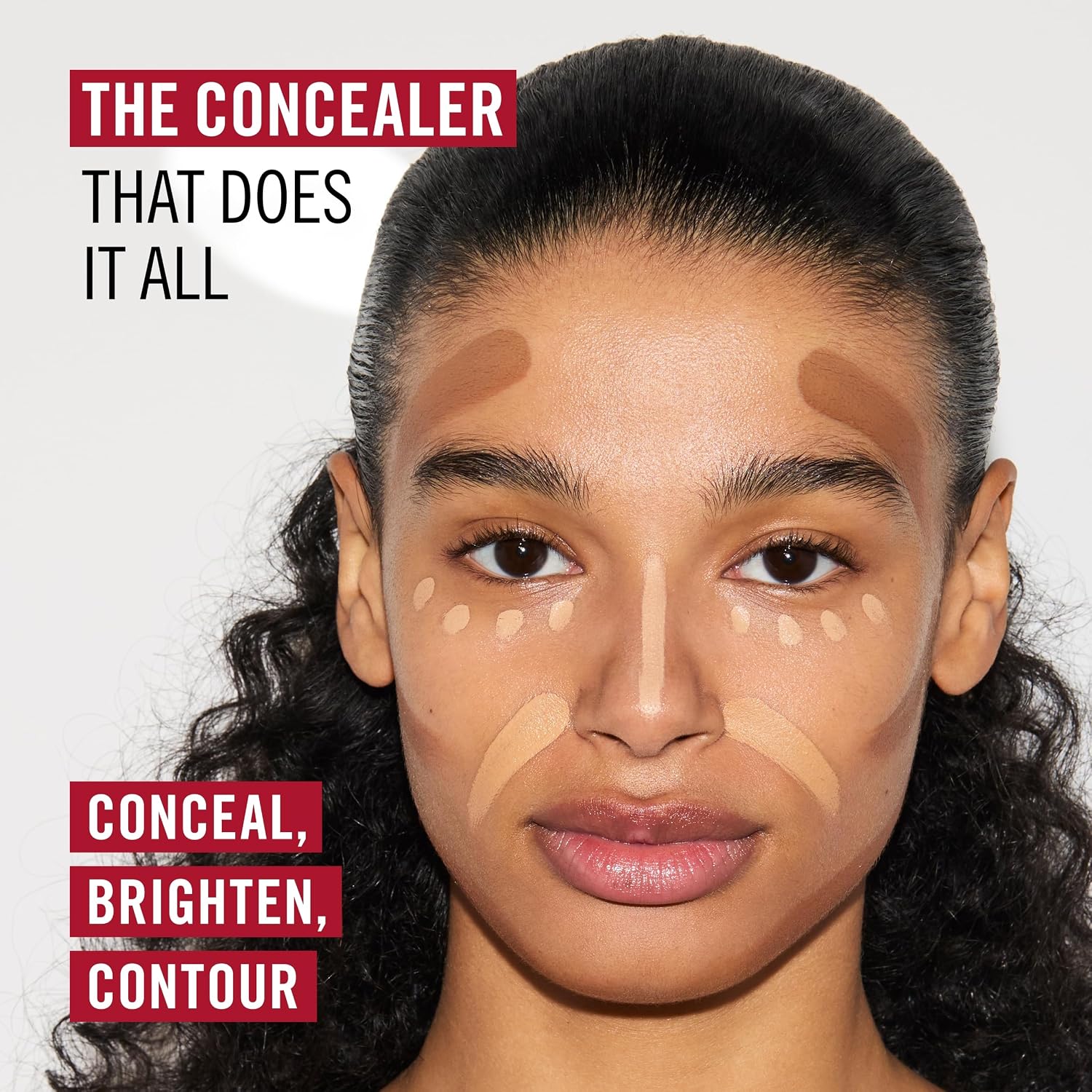 Rimmel London The Multi-Tasker, 025 Rose Ivory Concealer, Up to 24 Hours Hold, Long-Lasting Moisture, Highly Pigmented Formula, Easy to Fade, Vegan Formula, 10 ml - View 4 of 6