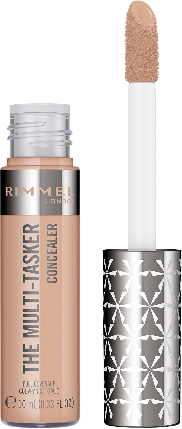 Rimmel London The Multi-Tasker, 045 Classic Ivory, Concealer, Up to 24 Hours Hold, Long-Lasting Moisture, Highly Pigmented Formula, Easy to Fade, Vegan Formula, 10 ml - View 2 of 2