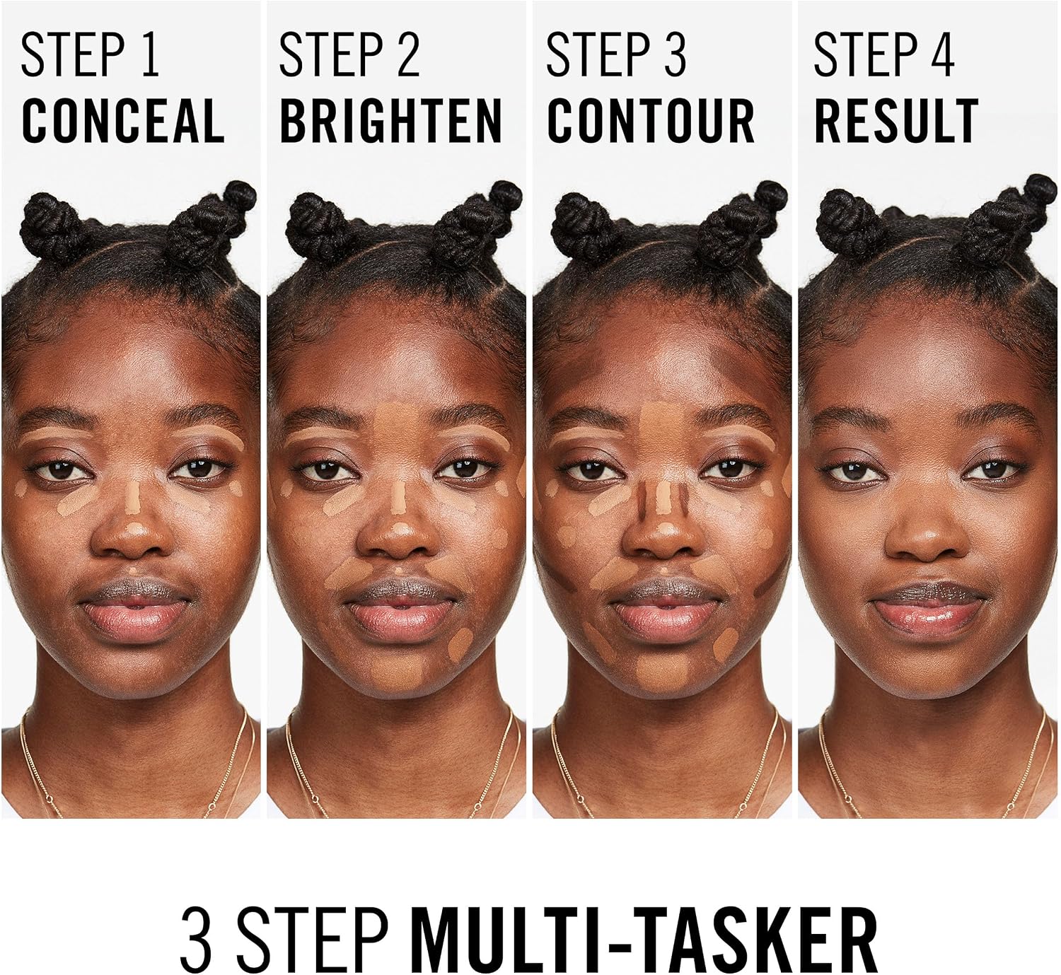 Rimmel London The Multi-Tasker, 48 Vanilla, Concealer, Up To 24-Hour Wear, Up To 24-Hour Hydration, High-Pigment Formula, Blendable, Vegan Formula, 10ml (0.33oz) - View 3 of 7
