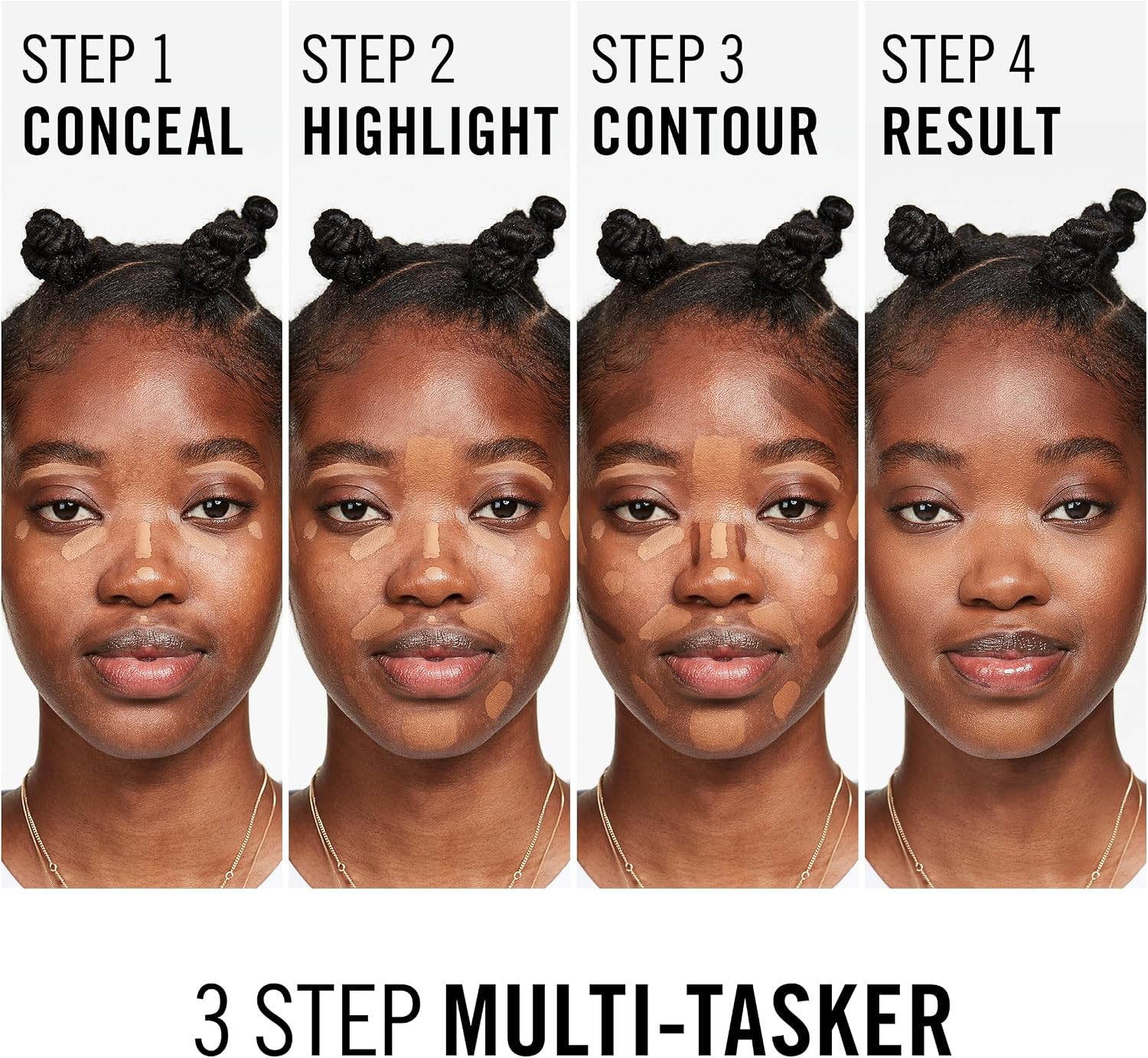 Rimmel London The Multi-Tasker, 80 Tan, Concealer, Up To 24-Hour Wear, Up To 24-Hour Hydration, High-Pigment Formula, Blendable, Vegan Formula, 10ml (0.33oz) - View 3 of 6