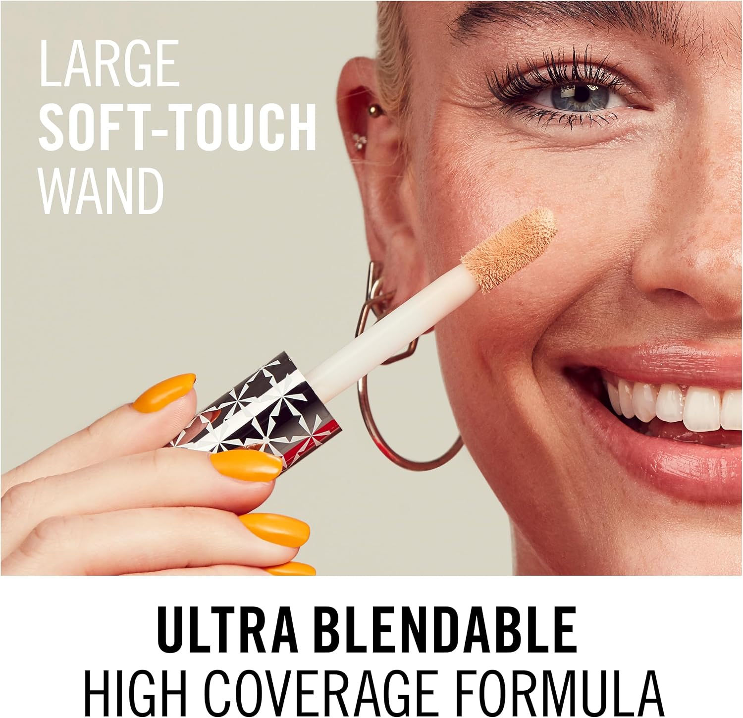 Rimmel London The Multi-Tasker, 80 Tan, Concealer, Up To 24-Hour Wear, Up To 24-Hour Hydration, High-Pigment Formula, Blendable, Vegan Formula, 10ml (0.33oz) - View 4 of 6