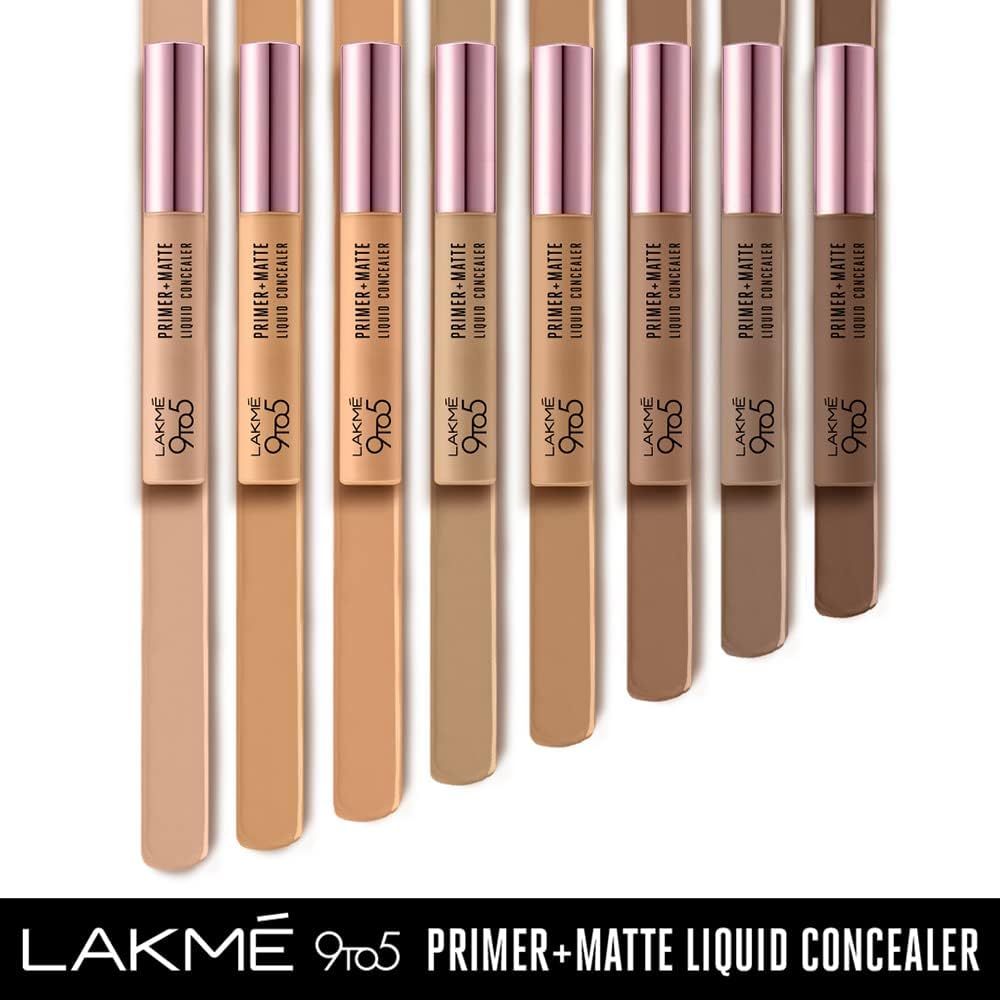 LAKMÉ 9to5 Primer+Matte Liquid Concealer 10 Ivory, 5.4 ml - View 4 of 7