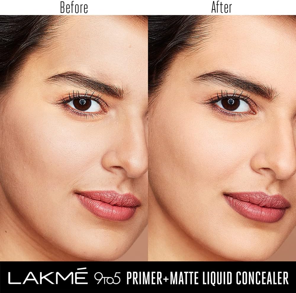 LAKMÉ 9to5 Primer+Matte Liquid Concealer 10 Ivory, 5.4 ml - View 7 of 7