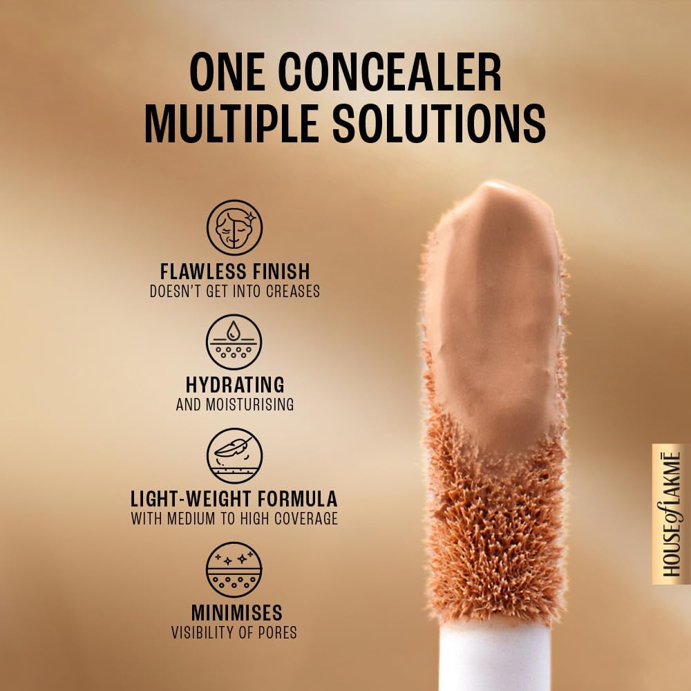 LAKMÉ 9to5 Primer+Matte Liquid Concealer 30 Cinnamon, 5.4 ml - View 4 of 7