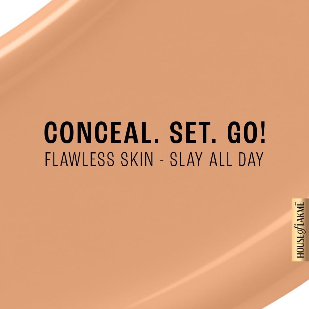 LAKMÉ Powerplay Priming Concealer Built in Primer, Hydrating, Conceals Dark Circles 20 Nude, 5.4ml (Fashionista Collection) - View 5 of 7
