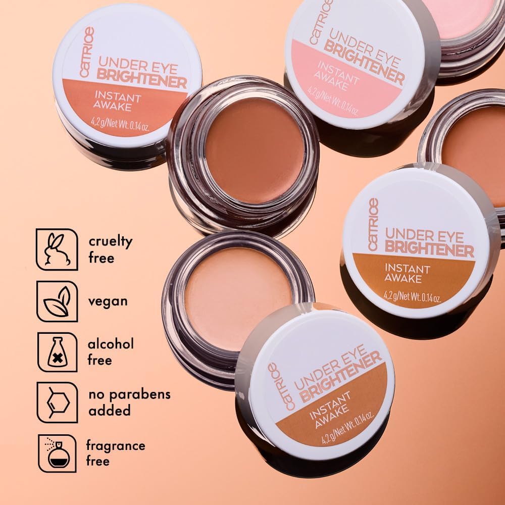 Catrice Bye bye Under Eye Brightener Cream, Light Rose - View 5 of 8