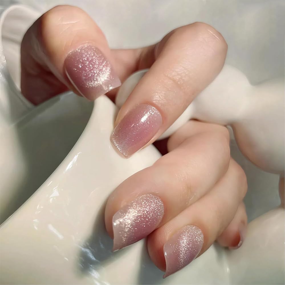 Anzailala 30 Pcs Press On Nails for Women, Short Fake Nails Kit (30 Pcs) - View 4 of 6