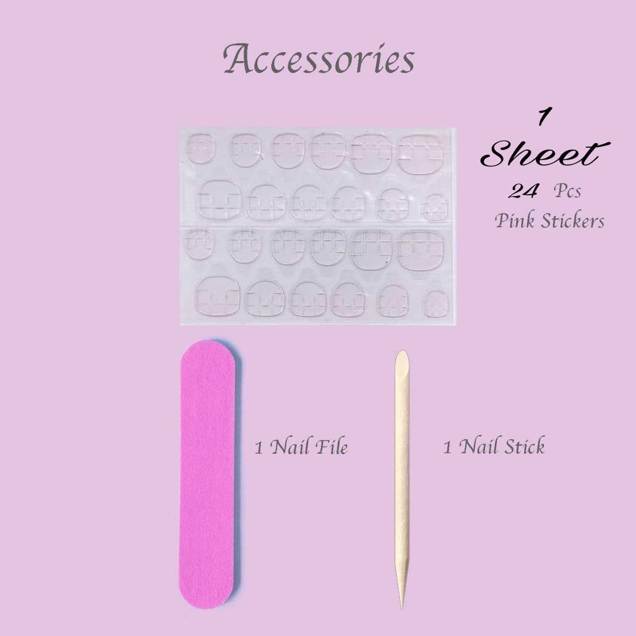 Nailea Cat Eye Almond Pink Press On Nails Kit for Women And Girls Fake Nail Extension | Reusable Nail Extension For Women With Glue Tab | Long Lasting Glossy Finish Artificial Nails | Easy to Apply Fake Nails for Salon Look at Home | Stick-On Manicure Kit For Parties, Weddings And Gifts | Trendy Nail Art Set for All Occasions - View 2 of 6